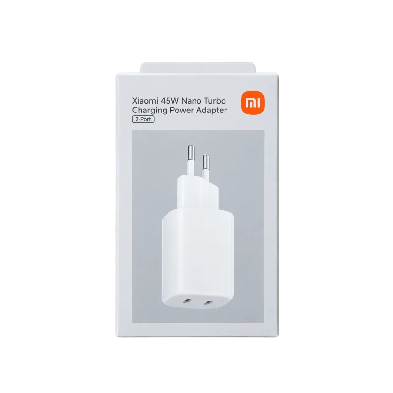 Xiaomi Mi 45W Nano Turbo Charging power adapter (2 port) - glava