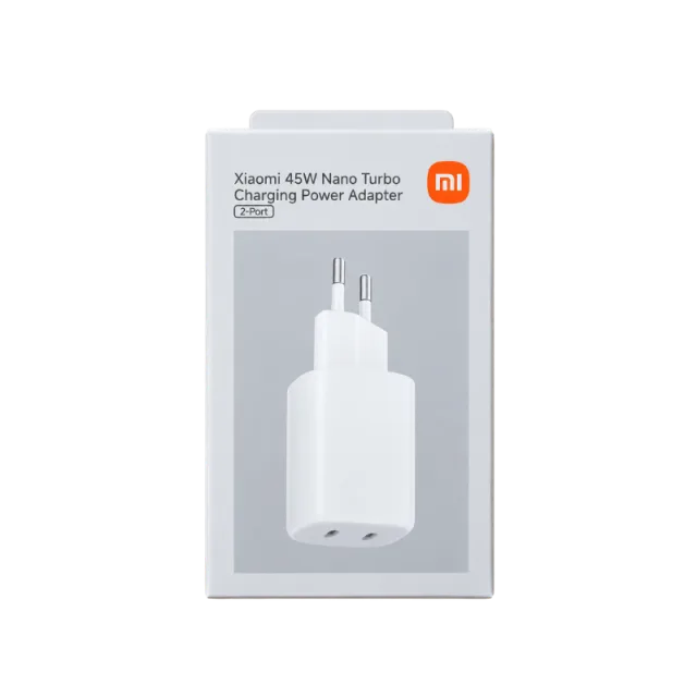 Xiaomi Mi 45W Nano Turbo Charging power adapter (2 port) - glava