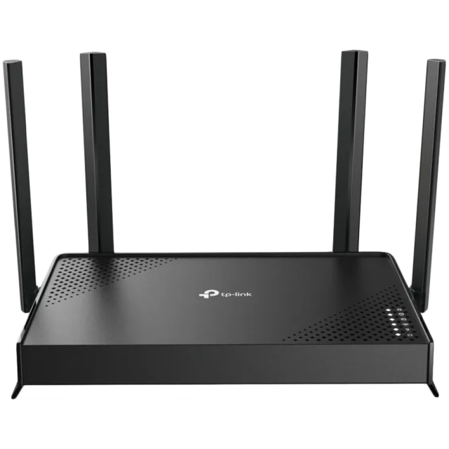 TP-Link Archer BE220 BE3600 Dual-Band Wi-Fi 7 Router, 688 Mbps at 2.4 GHz + 2882 Mbps at 5 GHz, 4x external Ant., 2.0 GHz Quad-Core CPU, 1x 1G WAN port + 4x1 G LAN ports, MLO, 4096-QAM, OFDMA, HE160 o