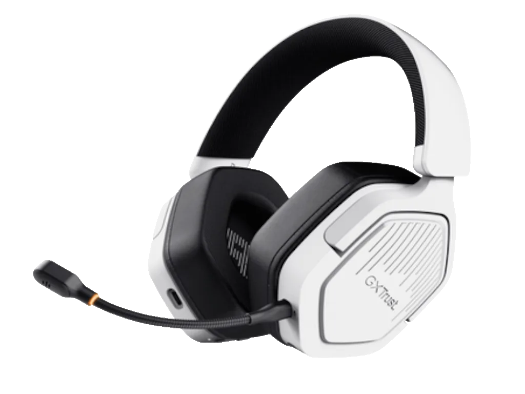 Trust GXT493W Carus over-earwireless slušalice, bijele