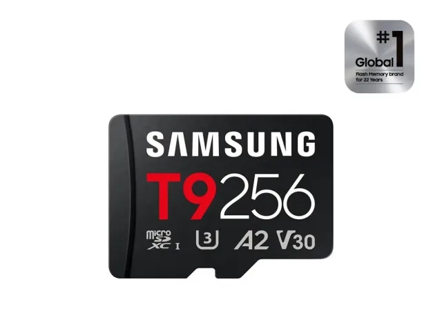 Samsung Micro SD 256GB T9200MB/s Read,130MB/s Write