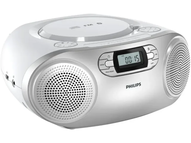Philips TAZ2000 CD SoundmachinCD; CD-R; CD-RW; FM Antena;BT; USB; izlazna snaga (RMS) 3WX2; siva