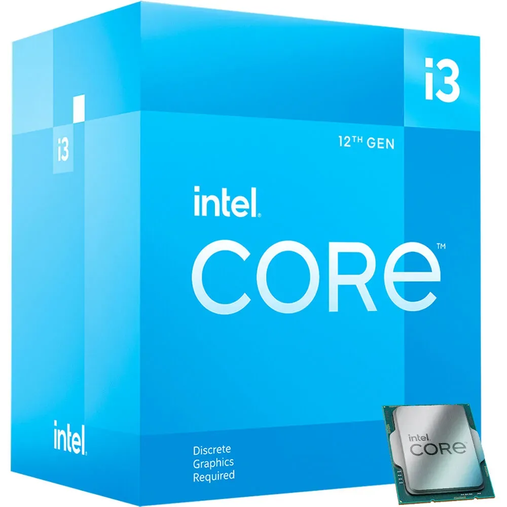 Intel CPU Desktop Core i3-12100F (3.3GHz, 12MB, LGA1700) box