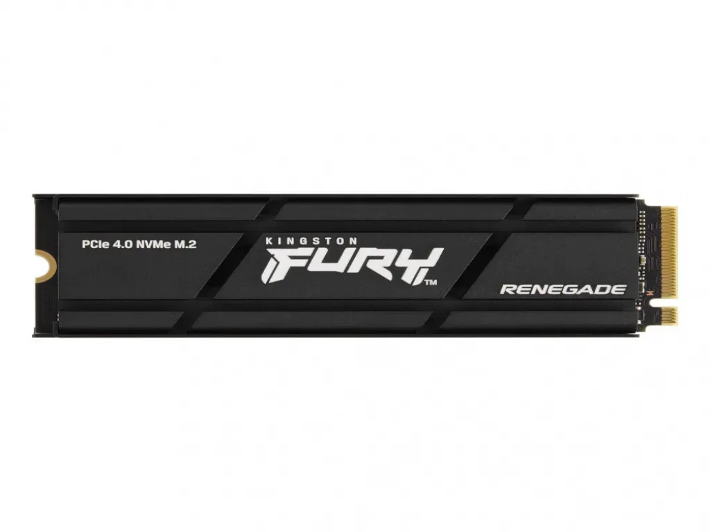 Kingston SSD 1TB NVMe M.2 Fury Renegade, PCIe 4.0R/W : 7300/6000MB/s, with heatisnk