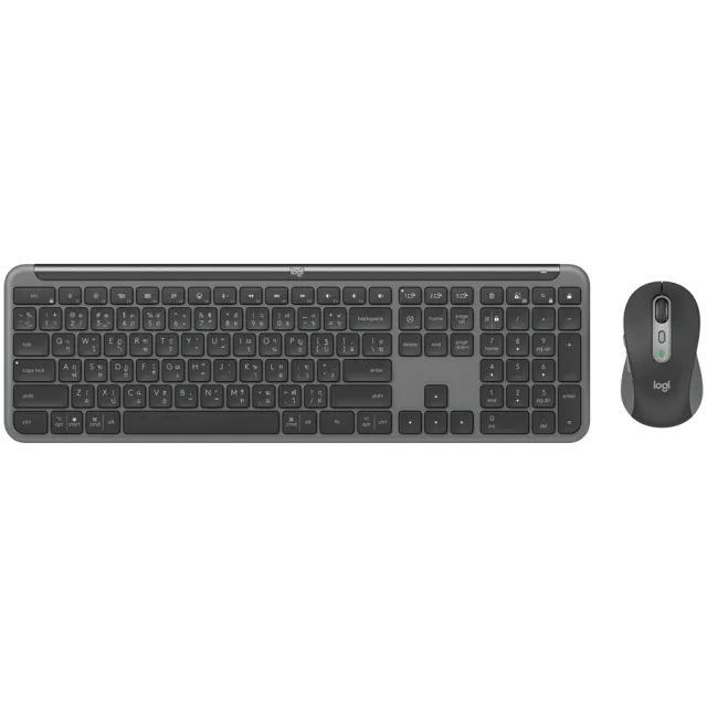 LOGITECH Signature Slim Combo MK950 - GRAPHITE - 2.4GHZ/BT - Croatian layout
