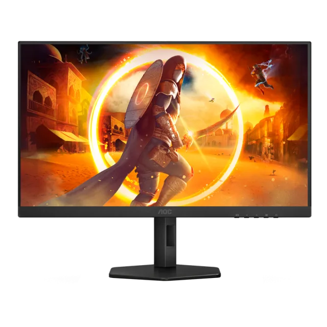AOC Monitor Q27G4XF 27" Fast IPS 2560x1440 Antiglare 180Hz, HDR 10, 0.5ms, 1000:1, HDMI, DP, Full Ergo, Adaptive Sync 3y